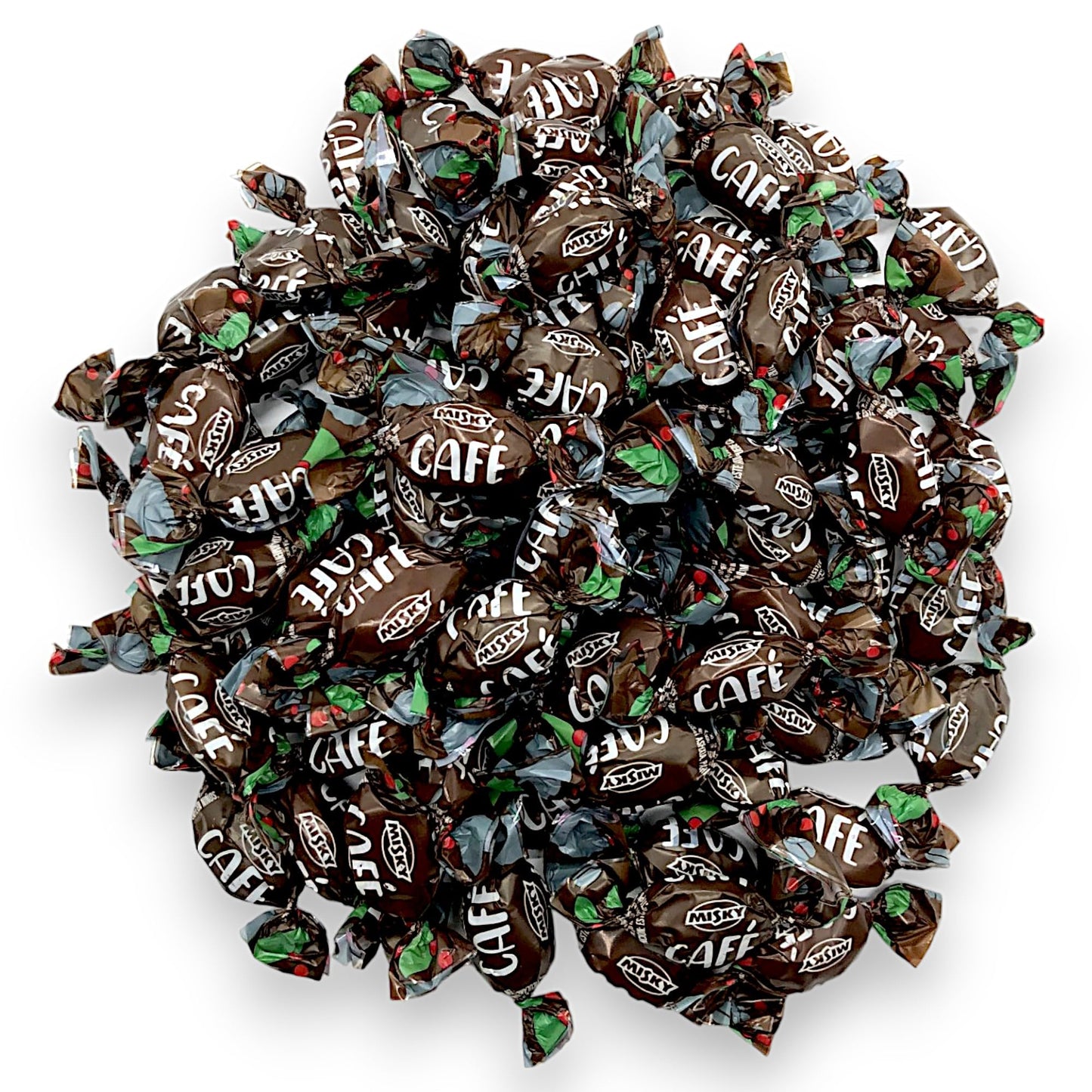 Arcor Coffee Flavor Filled Hard Candy-1.5 lbs Flavorful Coffee Filled Bon Bons for a Quick Burst of energy-Individually wrapped 