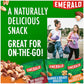 Emerald Nuts Mixed Nuts Variety Pack 18Ct (1-Pack) , 100-Calorie Individual Packs , Features Dry Roasted Almonds, Natural Almonds & Walnuts, And Roasted & Salted Cashews