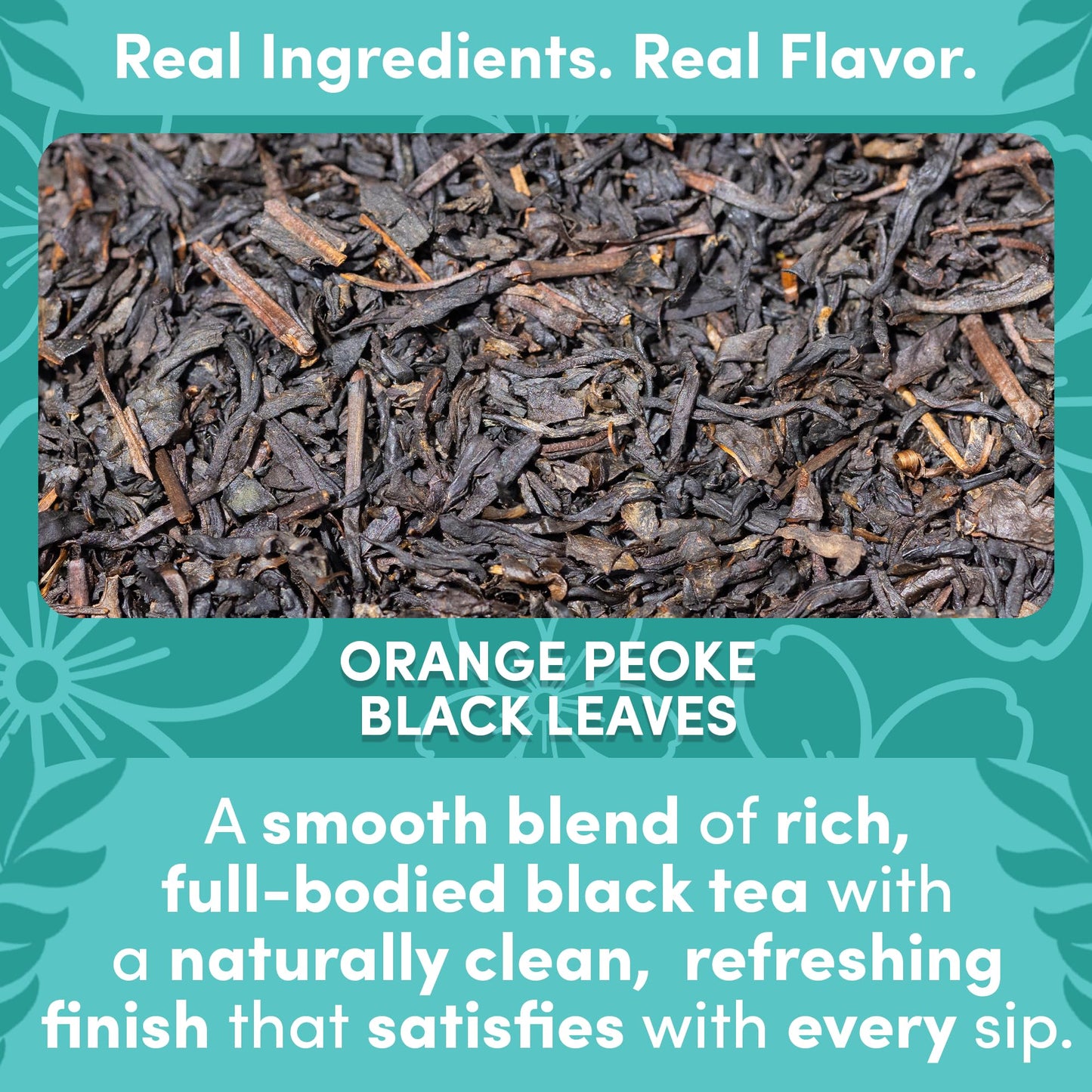 Sarasota Tea  1 Gallon Tea Bags  Gourmet Black Orange Pekoe Iced Tea Bags  Iced Tea Packs  (48 Count)
