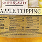 Chefs Quality Pineapple Ice Cream Topping 5 Pounds, Yellow, 1 Count