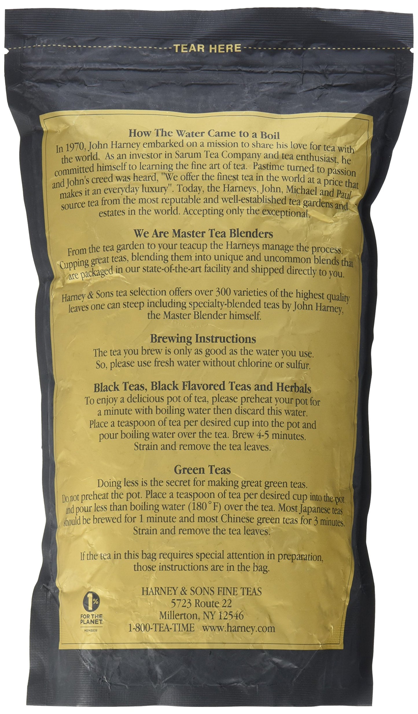 Harney & Sons Herbal Hot Cinnamon Spice | 16Oz Loose Leaf Tea