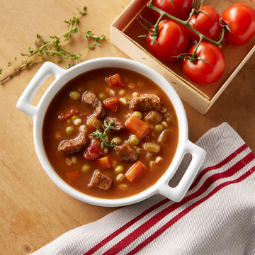 Progresso Traditional Beef Barley Soup, Ready to Serve, 19 oz. (Pack of 12) - Convenient and Delicious Meal Option