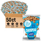The Good Bean Crunchy Chickpeas - Sea Salt - (50 Pack) 0.75 Oz Bag - Roasted Chickpea Beans - Vegan Snack With Good Source Of Pl