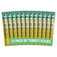 Lorissa'S Kitchen Premium Grass-Fed & Finished Jerky Snack Sticks 12-Pack: Herb-A-Licious Turkey Flavor, 8G Protein, Certified F