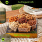 Nut Cravings Gourmet Mixed Nuts Gift Basket - 7 Assortments, 1 LB - Brown & Gold Box - Perfect for Easter, Birthdays, and Corporate Gifts