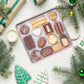Lambertz European Holiday Cookie Tin – 64 Cookies, 12 Varieties, – Festive Gift Box Ready To Serve And Gift-Ready For Christmas And Office Sharing – 17 Ounces
