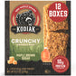 Kodiak Cakes Crunchy Granola Protien Snack Bars, Maple Brown Sugar, High Protein, 100% Whole Grains, 12 boxes with 6 pouches (14