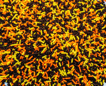 A Fall Medley- Fall Jimmies Edible Sprinkles Dessert Decorating Thanksgiving Fall Autumn Sprinkles For Topping Decoration Of Cak