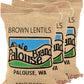 Small Brown Lentils | 15 Lbs | Family Farmed In Washington State | 100% Desiccant Free | Non-Gmo Project Verified | 100% Non-Irr