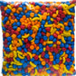Fruit Shaped Candy - 1 lb of Fresh Hard Sweet Banana Strawberry Peach Blueberry Vending Machine Candy