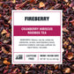 Tiesta Tea - Cranberry Hibiscus Rooibos Tea, Fireberry, Loose Leaf Herbal Tea Blend With Hibiscus And Cranberry, Currants, Rooibos Tea, Enjoy Hot Or Iced, 200 Cups In Resealable Pouch - 16 Ounce