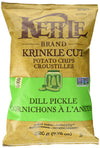 Kettle Foods Krinkle Cut Dill Pickle, 220 Gr