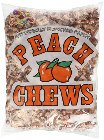 Albert'S Peach Chews,0.01 Ounce, 240 Count Bag
