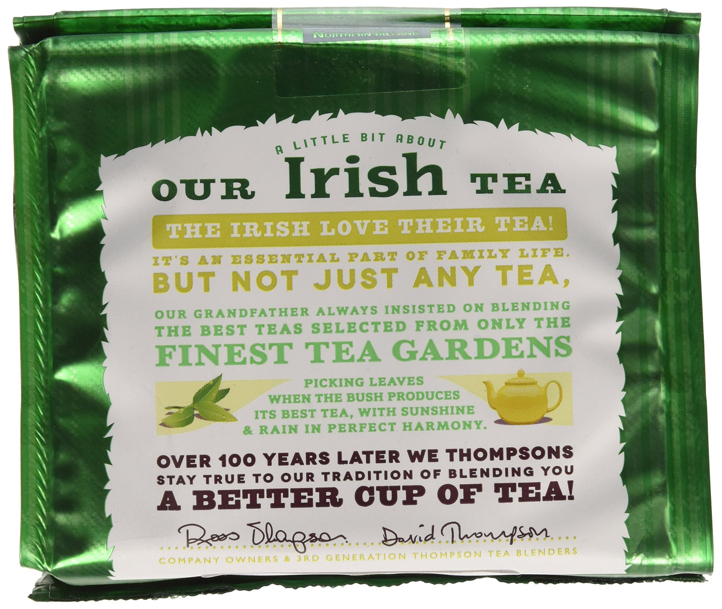 Punjana Tea Ltd Tea, Irish Breakfast, 80 Count (Pack Of 4)