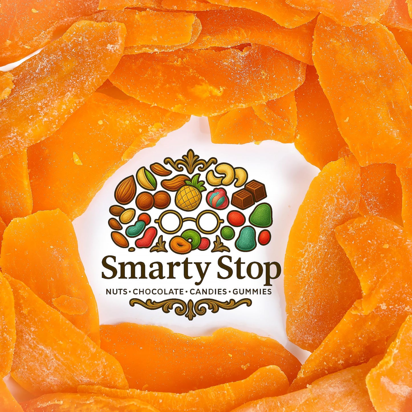 Smarty Stop Dried Mango Slices - Healthy Snack - 5 Pound Pack