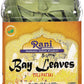 Rani Bay Leaf (Leaves) Whole Spice Hand Selected Extra Large 3.5Oz (100G) Pet Jar ~ All Natural | Gluten Friendly | Non-Gmo | Kosher | Vegan | Indian Origin (Tej Patta)
