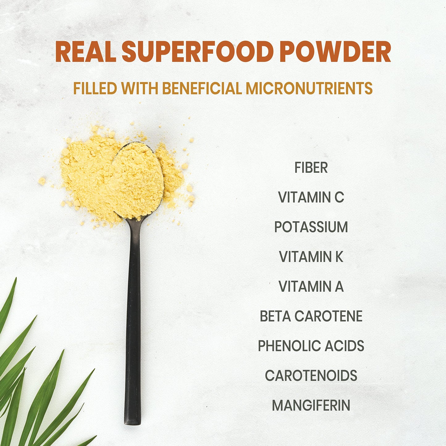 Jungle Powders Organic Mango Powder 5 Ounce Bag, Mango Extract For Baking, Smoothies, Desserts, Freeze Dried Mango Powder, Non G