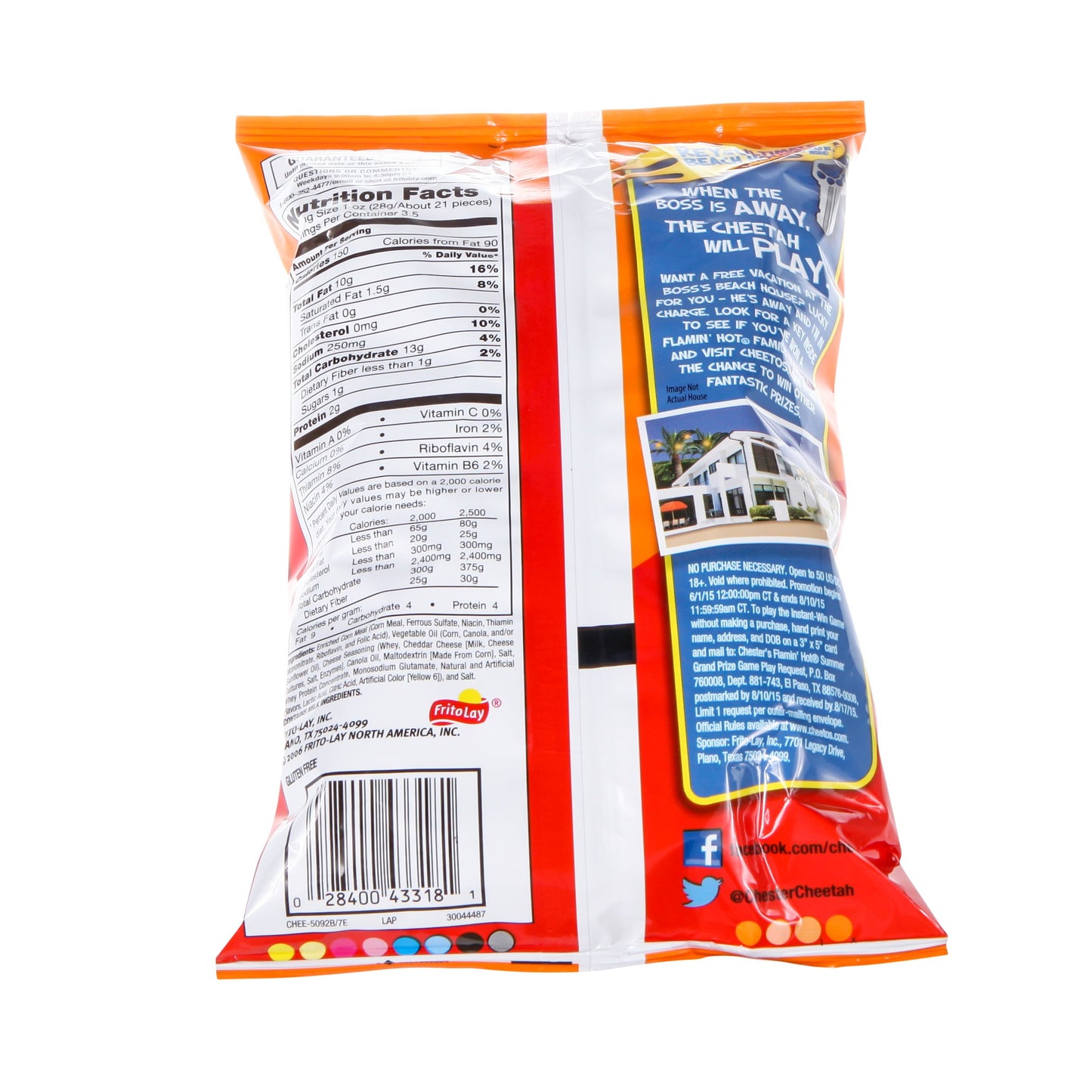 Cheetos, Crunchy, 2 oz