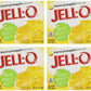 Jell-O Island Pineapple Gelatin Mix, 3 oz Boxes (Pack of 4)