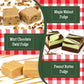 Valley Fudge Assorted Gift Box, Classic Flavors, 6 Pieces, 1.5 lbs, Individually Wrapped Gourmet Candy