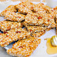 Ny Spice Shop Honey Nut And Seed Crunch Bars - 1 Pound (16 Oz.) Honey Sesame Brittle - Sesame Seed Candy - Sesame Seed Honey Bar