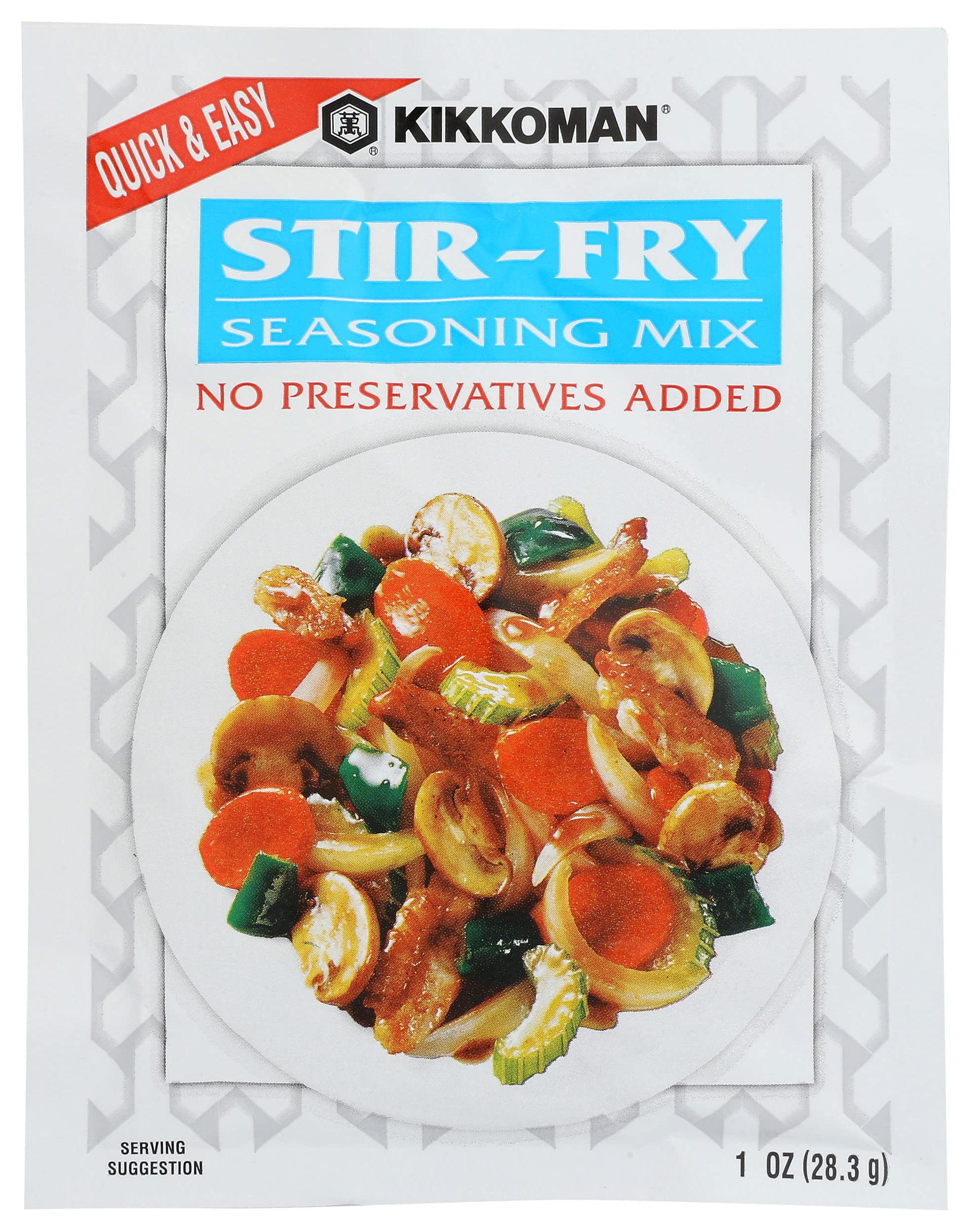 Kikkoman Stir Fry Seasoning Mix, 1 Ounce Pack of 24, Model 22-187
