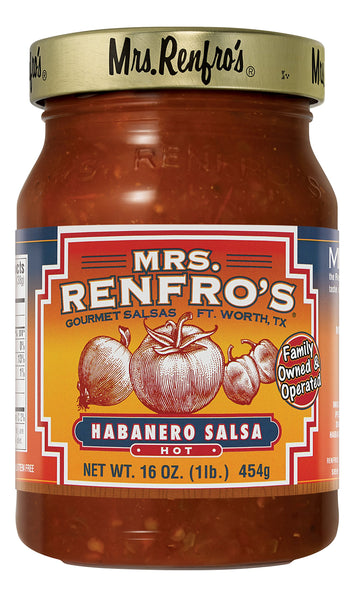 MRS RENFRO Habanero Salsa, 16 OZ