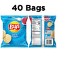 Lay'S Salt & Vinegar Flavored Potato Chips, (40 Count)