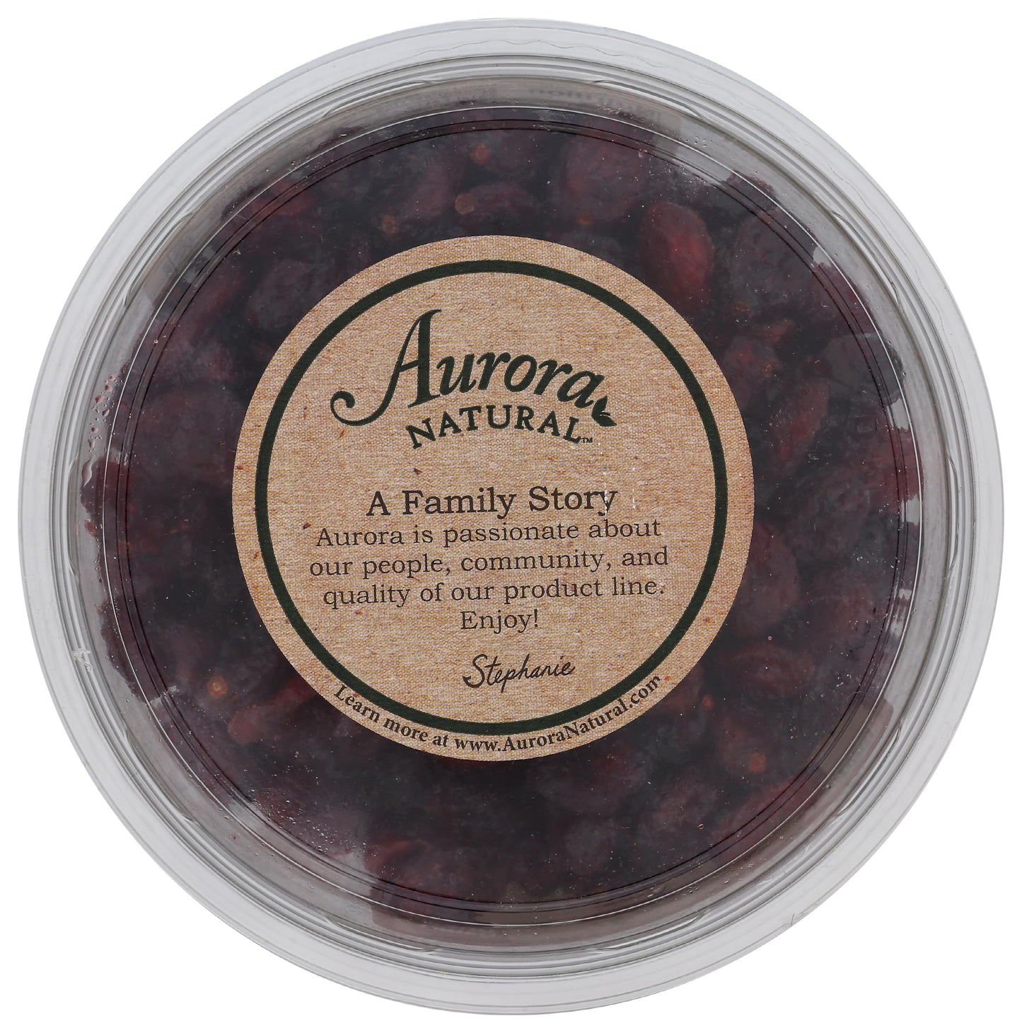 Aurora Natural Deluxe Whole Cranberries