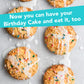 Nuts 'n More - Pb Sprd Birthday Cake - CS of 6-16 OZ (6x16 OZ)