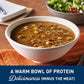 Progresso Mediterranean-Style Lentil Protein Soup, Vegetarian, 19 Oz. (Pack Of 12)