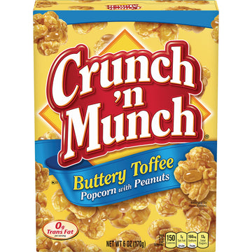 Crunch 'N Munch Buttery Toffee Popcorn With Peanuts