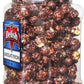 Gourmet Chocolate Popcorn by Its Delish, 16 OZ Jumbo Container - Festive Caramel Corn Air Popped Sweet and Crunchy Glazed Carmel