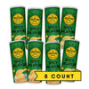 The Good Crisp Company, Spicy Jalapeno, Gluten Free Potato Chips (5.6 Ounce Canisters, Pack Of 8), Non-Gmo, Allergen Friendly, Potato Chip Snack Pack, Gluten Free Snacks
