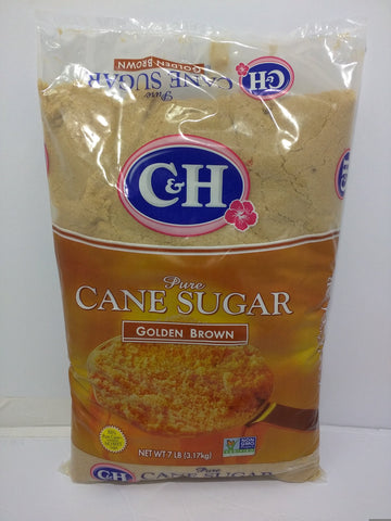 C&H Golden BrownSugar 100% Pure Cane NON GMO 7lb Bag