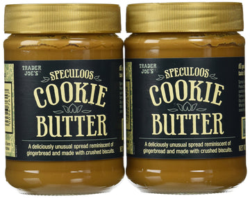 Trader Joe'S Speculoos Cookie Butter 14.1 Oz (Pack Of 2)