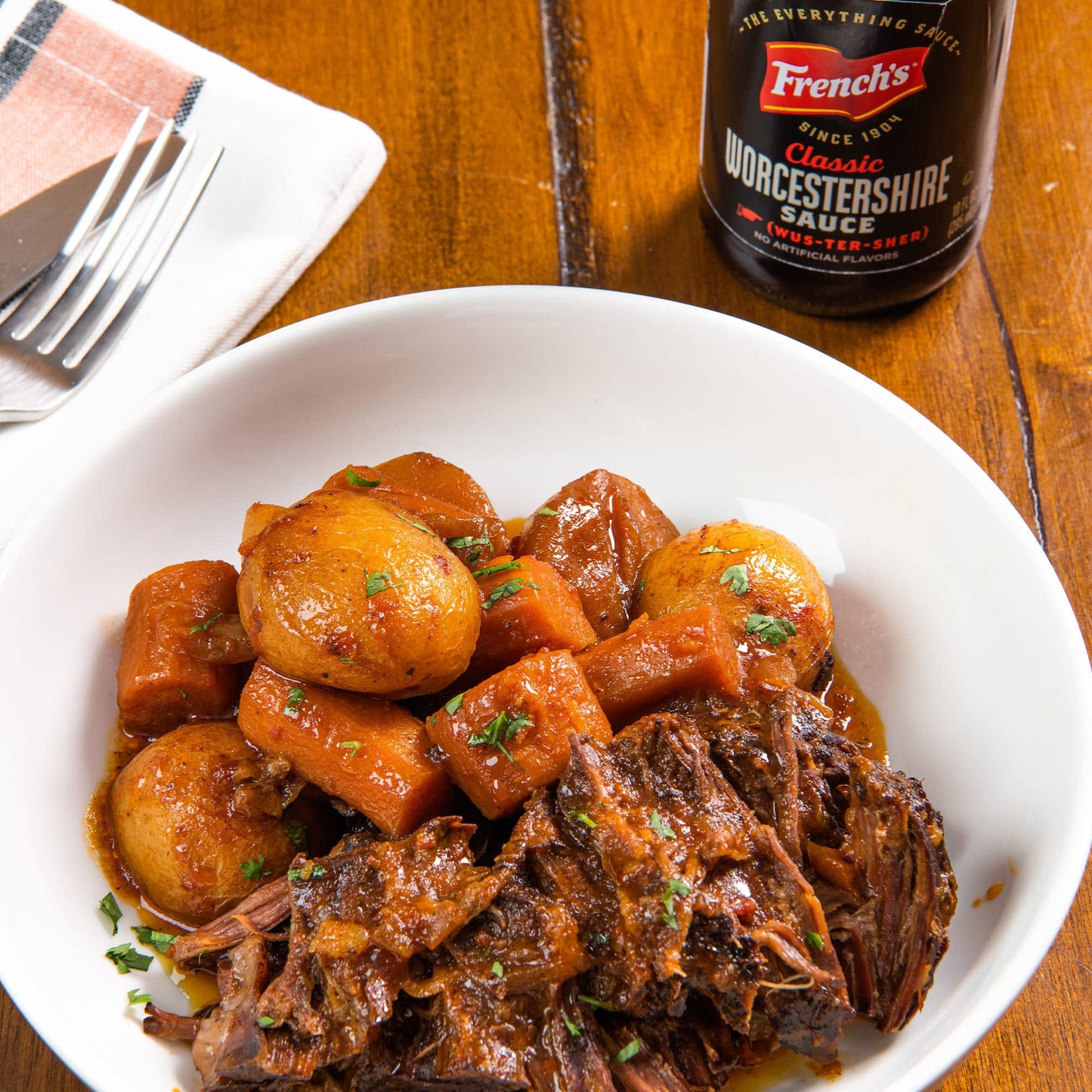 Frenchs Worcestershire Sauce, 10 fl oz