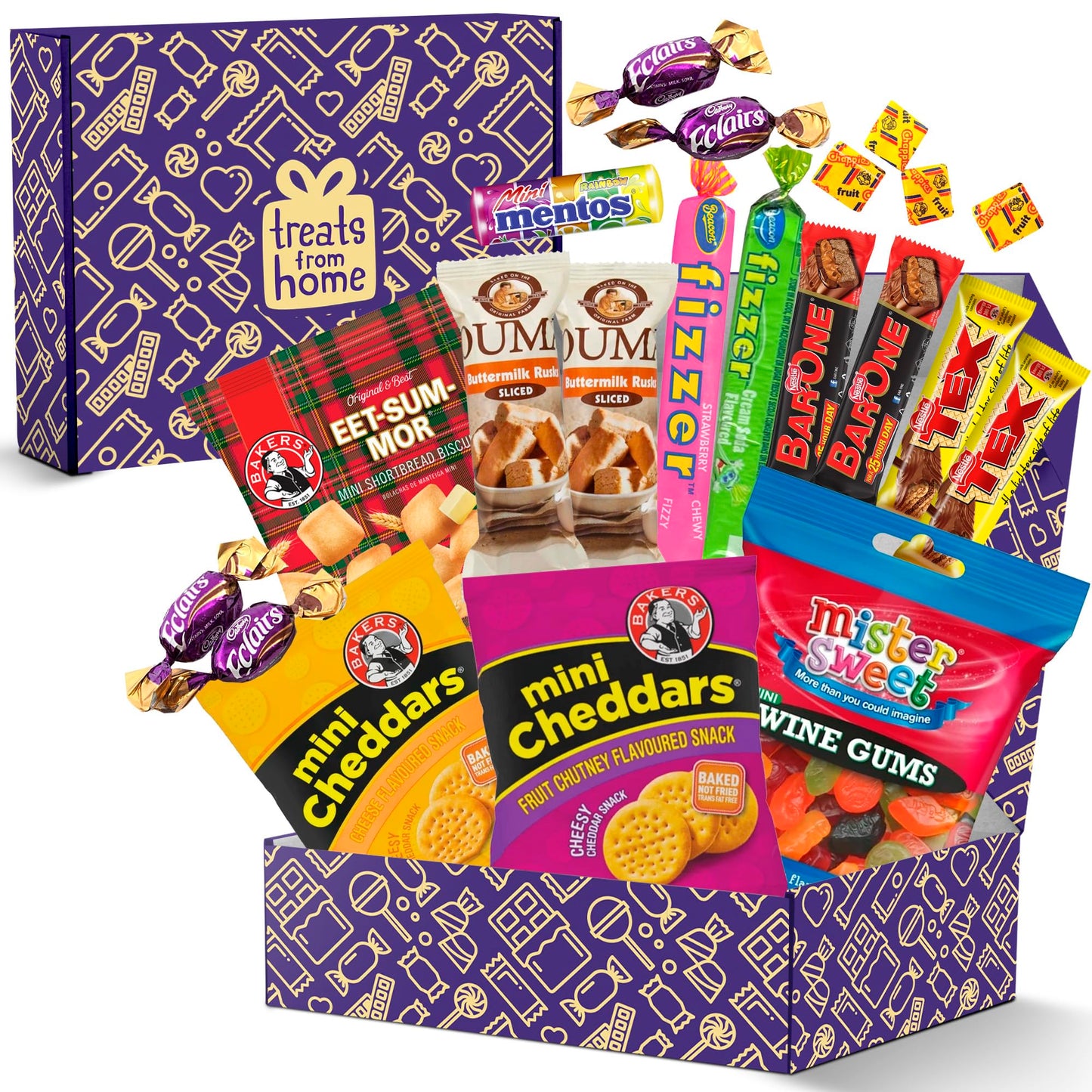from Home Mini International Exotic Snack Box, 21 Premium Rare Snacks, Small Variety Pack