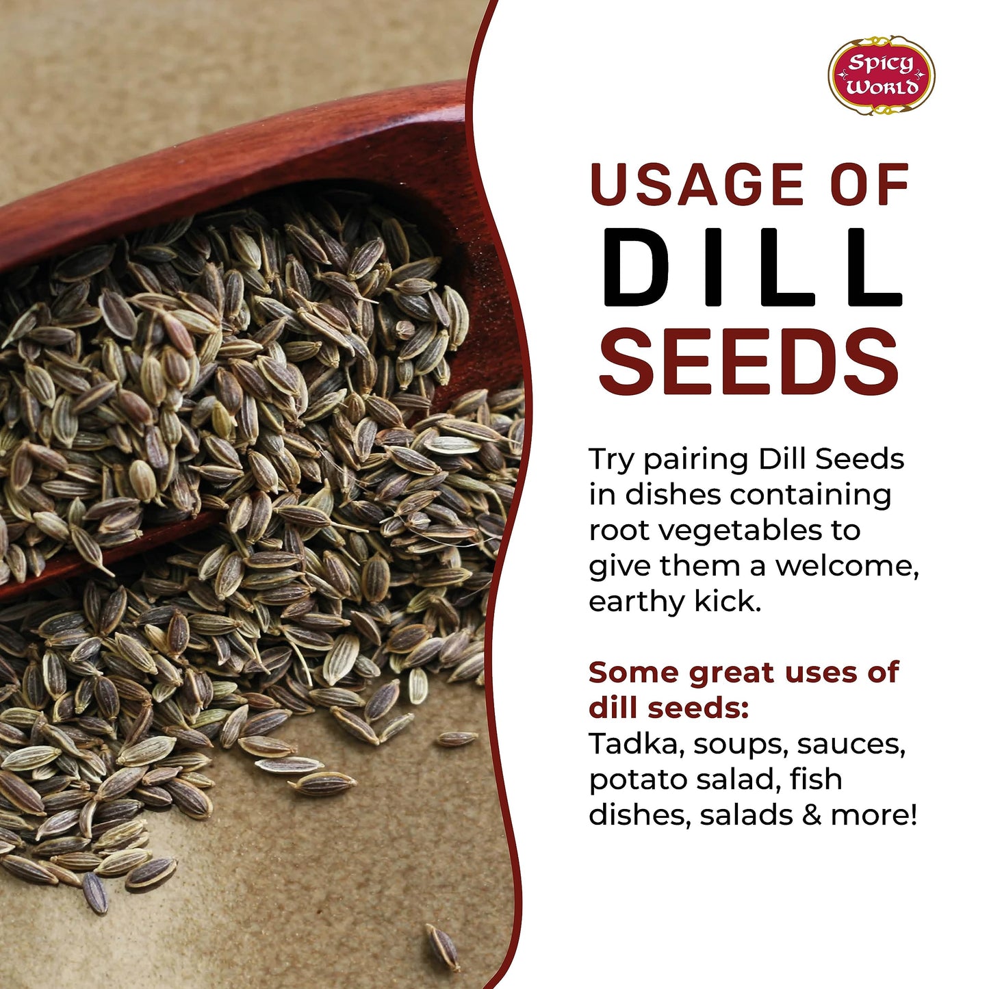 Dill Seeds 5 Pounds Bulk (Suva)
