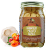 Green Jay Gourmet Pickled Garlic Cloves in a Jar - Habanero Pickled Garlic - Fresh Garlic Bulbs for Cooking - Natural Ingredient