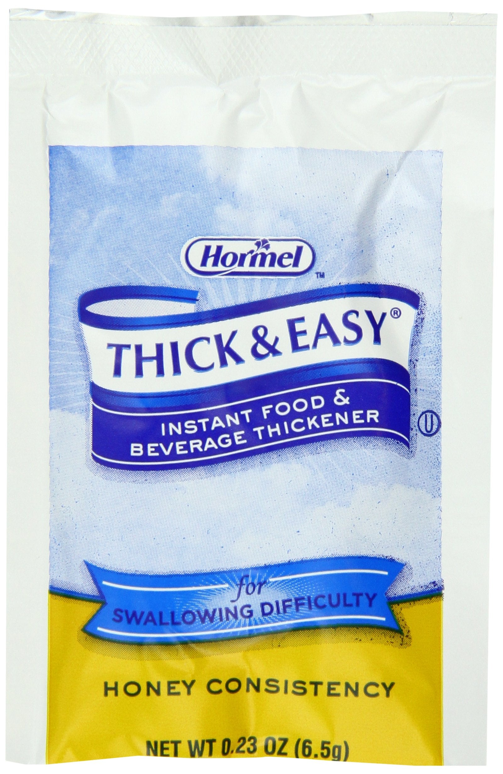 Hormel Thick & Easy  Instant Food Thickener  Honey Consistency  0.23 Ounce (Pack Of 100)