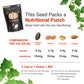SuperSeedz Dry Roasted Pumpkin Seeds, Maple Sugar & Sea Salt, Vegan, Keto, 4oz (Pack of 6)