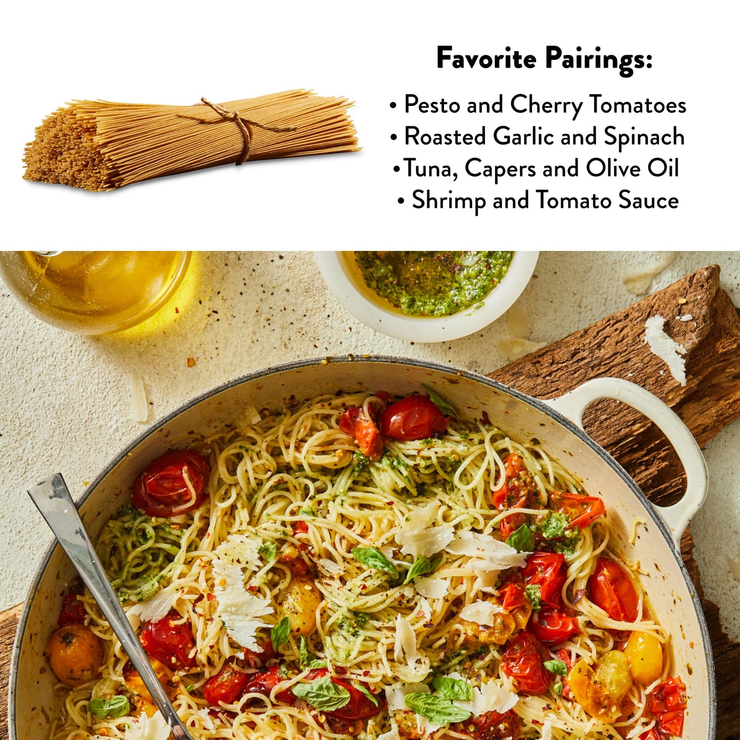Delallo 100% Organic #1 Whole Wheat Capellini 1 Lb (Pack Of 16) ( Value Bulk Multi-Pack)