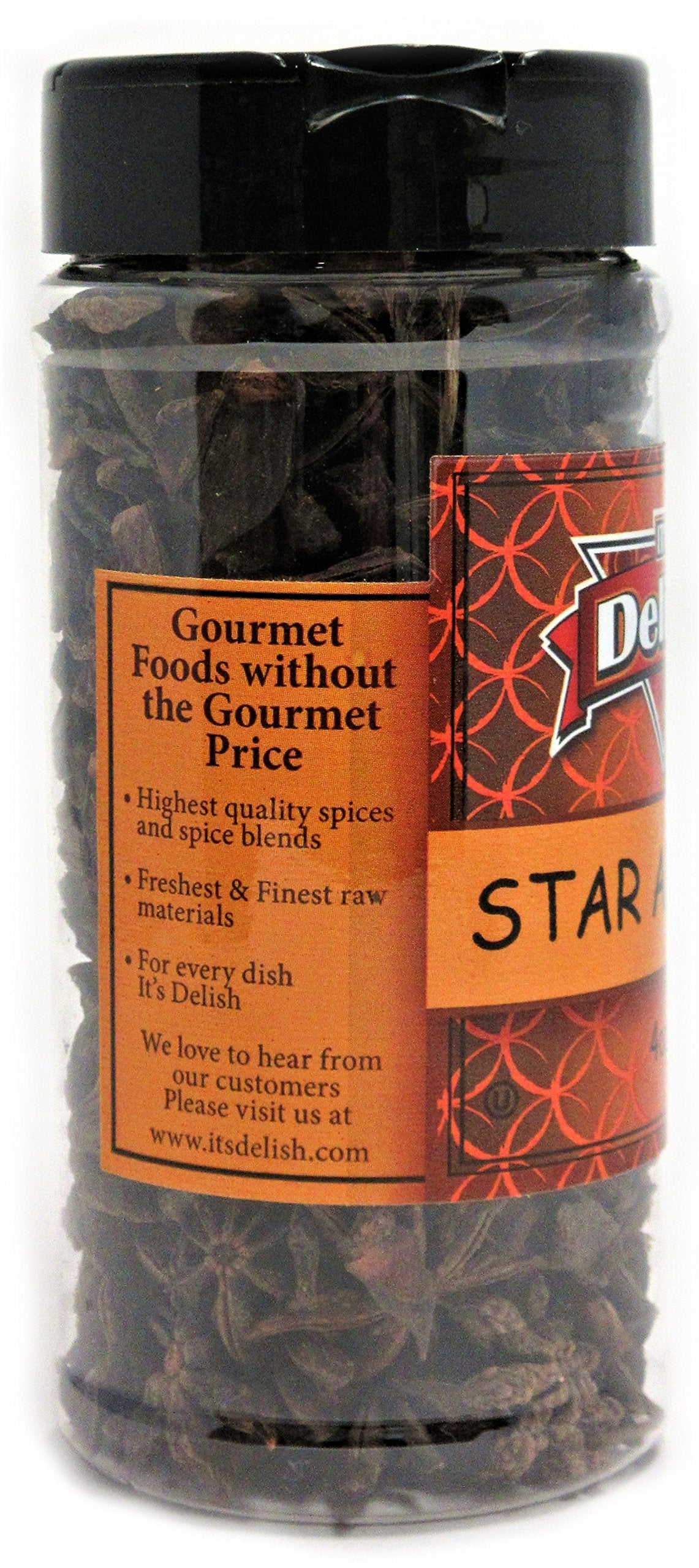 Its Delish Star Anise Spice, 4 Ounce Pack, Aromatic Flavoring for Cooking
