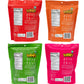 Tostones, 2 Of Each Flavor, 4 Total Flavors, Original, Lime, Habanero, Sweet Chili, Green Plantains, Crunchy Chips, Plantains, Palm Oil And Salt, 3.53 Oz Per Unit, 8 Pack,