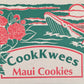 The Original Maui Cookkwees Hawaii Cookies 3 Pack- 6 Ounces Each (White Chocolate Macadamia Nut)