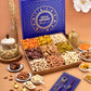 Rakhi For Bhaiya Bhabhi Rakhi Gift Pack Lumba Rakhi Set Rakhi For Bhabhi Rakhi With Dry Fruits Dry Fruits Combo Pack Blue L9 Tra
