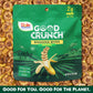 Dole Good Crunch Banana Dried Fruit Bites, Gluten Free & Vegan Snack, 0.7Oz Bags (Pack Of 12)