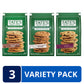 Tate'S Bake Shop Variety Pack - Oatmeal Raisin, Chocolate Chip Walnut & Chocolate Cookies, 3 - 7 Oz Bags