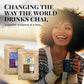 Blue Lotus Chai - Golden Masala Chai - Makes 530 Cups - 1 Pound Bulk Bag Masala Spiced Chai Powder With Organic Spices - Instant